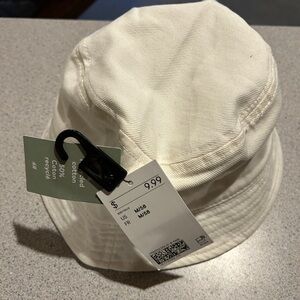 White Bucket Hat
